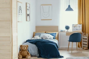 aménagement chambre scandinave regard d’Ambre